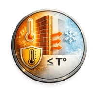 Résistance thermique (R) - Isolation par flocage projeté