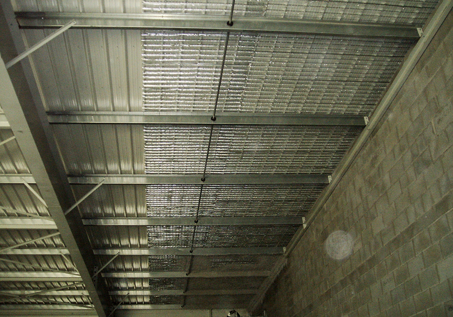 Réalisation de flocage coupe-feu certifié