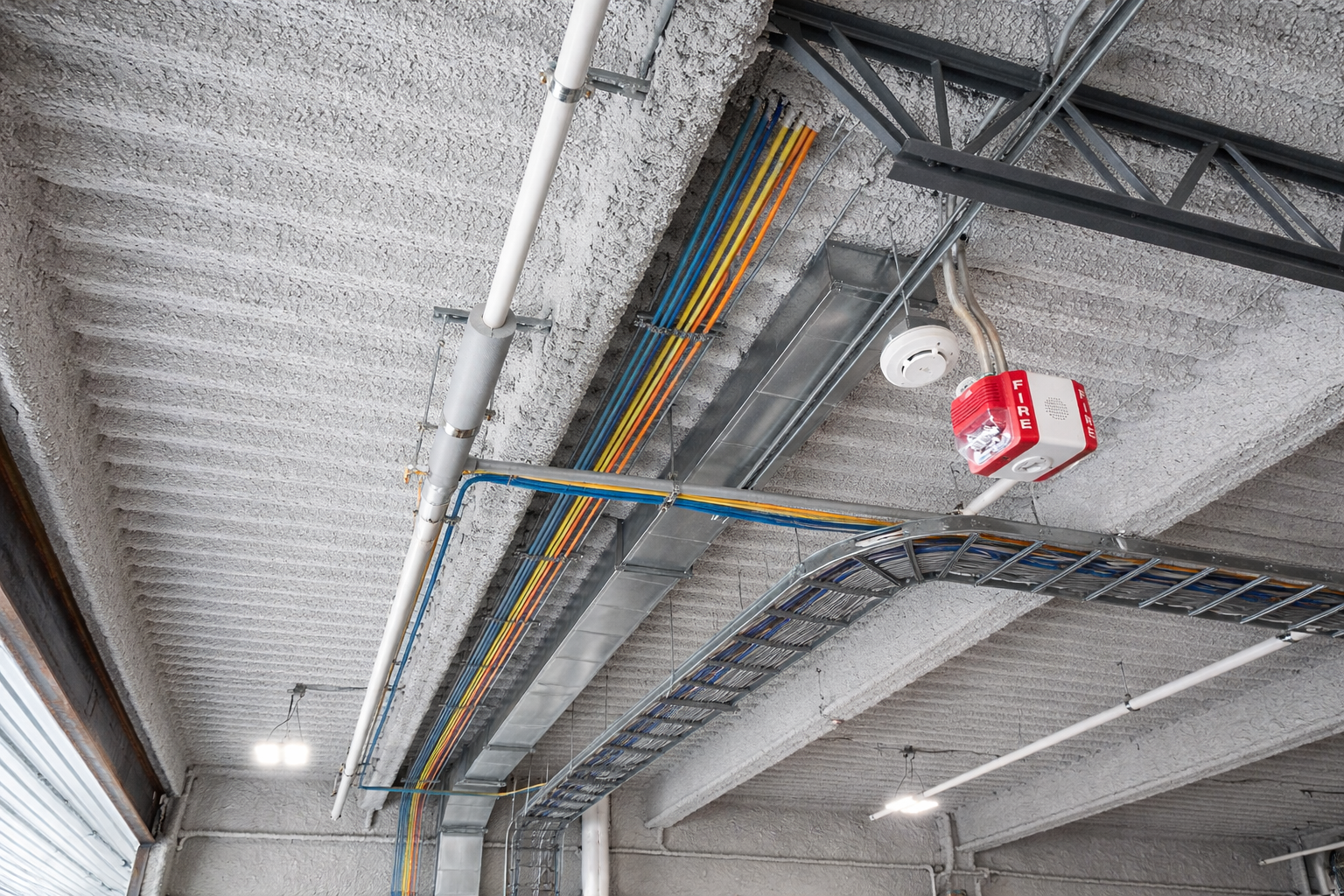 protection incendie plancher acier collaborant