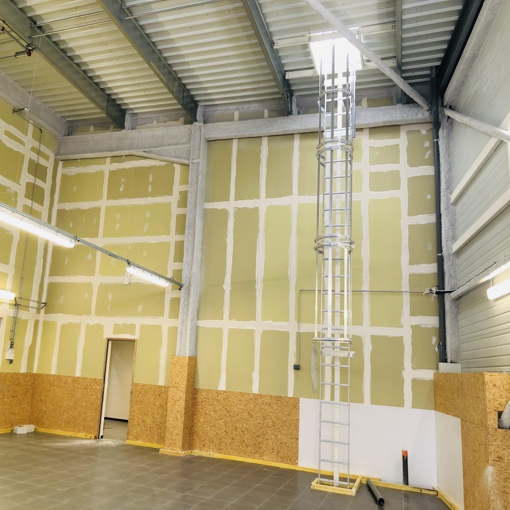 Sécurité incendie passive structure acier