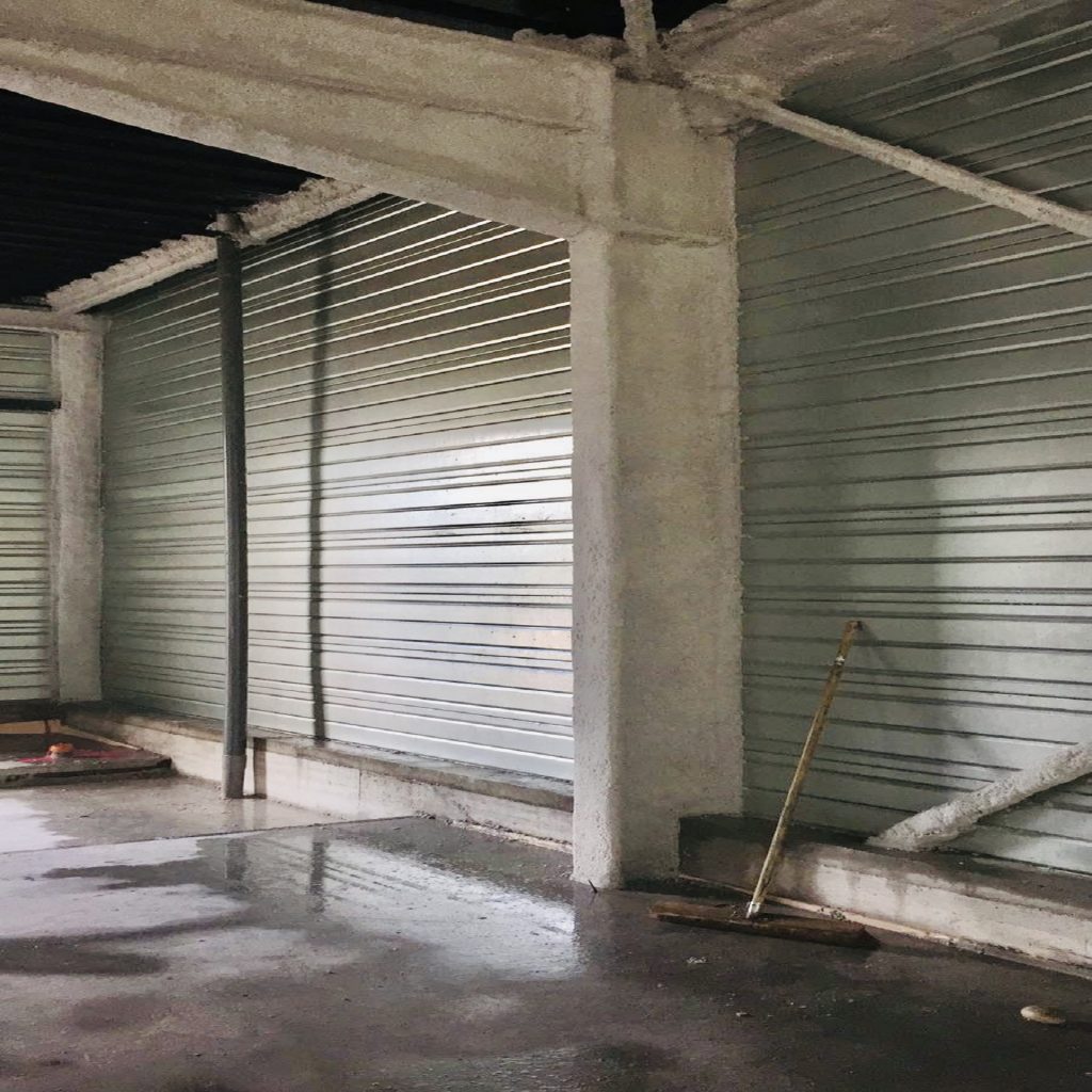 Isolation de vide sanitaire par projection