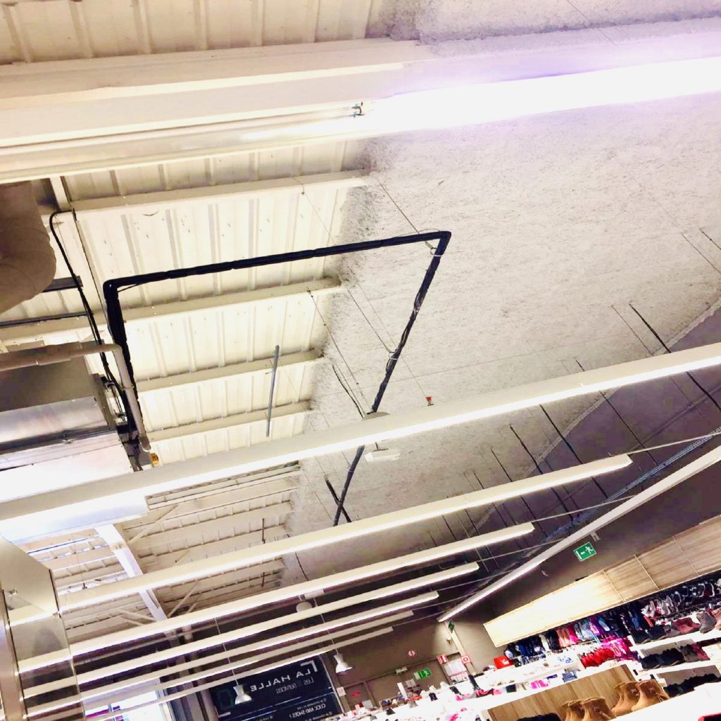 Maintenance et contrôle flocage coupe-feu