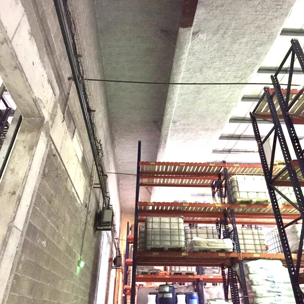 Sécurisation passivive par isolation projetée